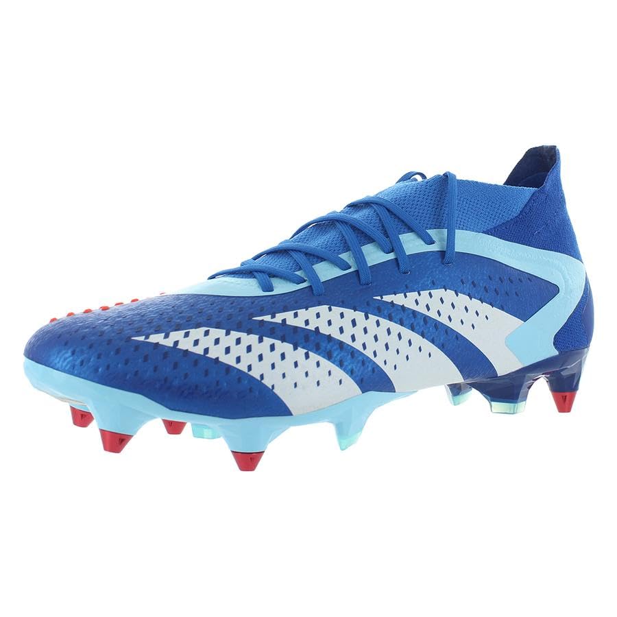 Image of adidas PredatorAccuracy.1 Mens Shoes Size 8, Color: Bright Royal /Cloud White /Bliss Blue