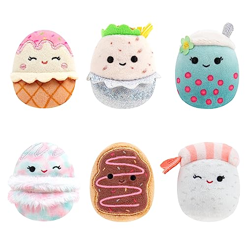 Squishville by Original Squishmallows Varsity Squad Plush, Six 2-Inch Squishmallows Plush Including Nya, Rocket, Benedict - Image 2