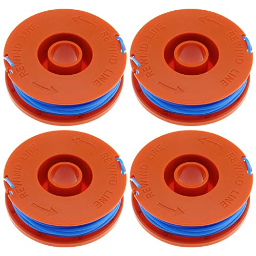 VGOL 4pcs Ligne de Bobine 5137651-90 FLY020 Compatible avec Flymo Mini Trim Multi Trim Series Tondeuses à Gazon 10m Longueur de Fil 1,6mm Diamètre de Fil
