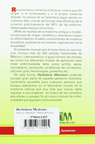 Detalle editorial de Herbolaria Mexicana