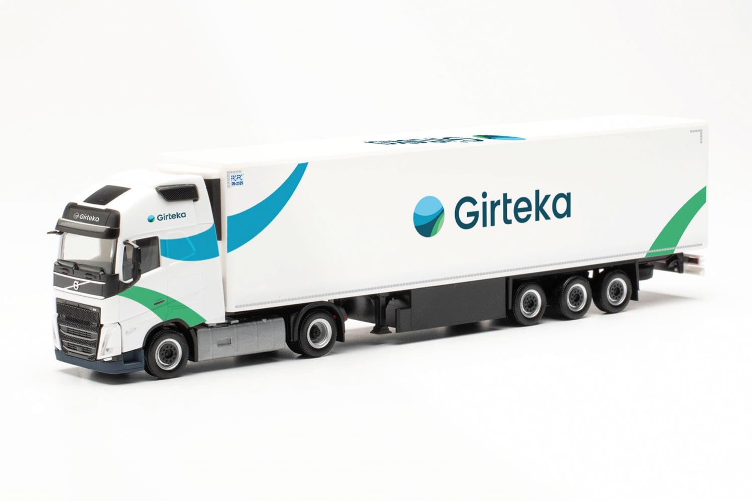 herpa Volvo FH Gl. XL 2020 semi-remorque frigorifique Girteka 095342 - 2
