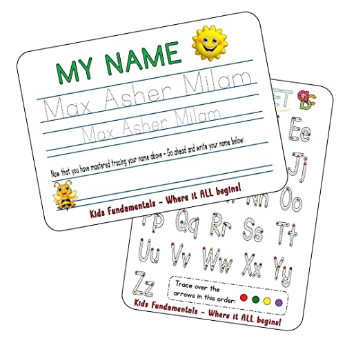 Kids Fundamentals - I Can Write My Name - Personalized -...