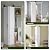 SMARTSTANDARD Bifold Barn Door 72'' x 84'',Bi-Fold Sliding Closet Doors with Hardware Kit Included,80'' Track Kit for 4 Doors,Waterproof & Quiet,Pre-Drilled Holes Easy Assembly,White