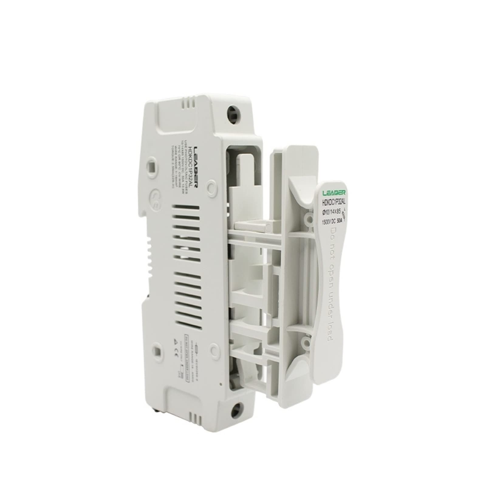 Fil 1500V DC et porte-fusible photovoltaïque pour disjoncteur et rail Din de protection