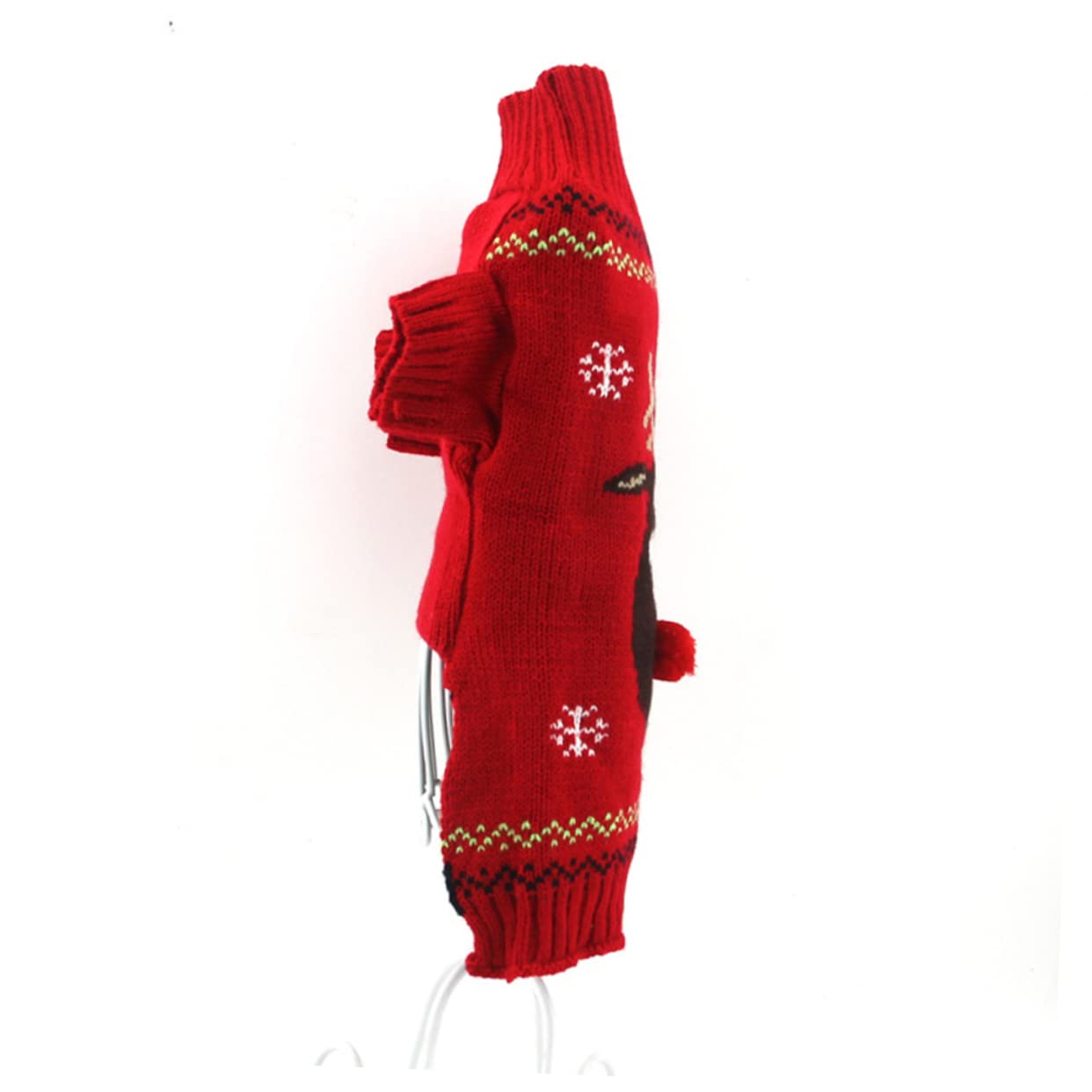 BESPORTBLE 2 Pz Maglione per Cani Cappotto per Animali Domestici di Natale Caldi per Cani Christmas Sweater Pullover Natalizio Maglioni Natalizi Vestiti Natalizi per Animali Domestici