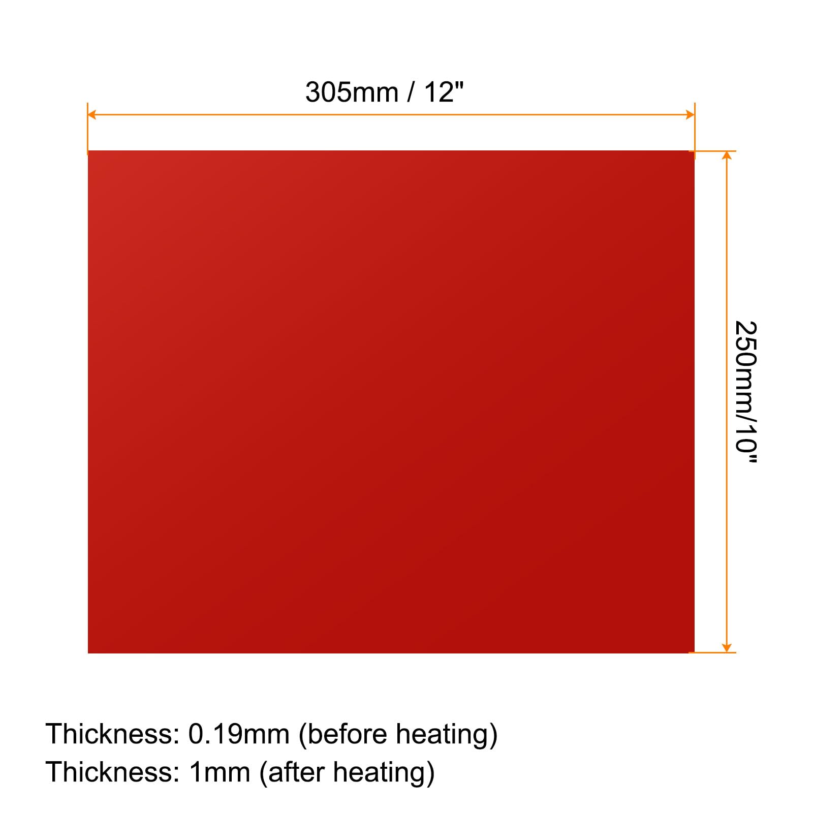 Amazon | uxcell 3Dパフ熱転写ビニール HTV ビニールヒート
