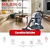 Melchioni Family | Bidone Aspiratutto MR BIN G, Aspira Liquidi e Solidi, Filtro ad Acqua, Aspirapolvere con Bidone Potenza 1200W, Funzione Soffio, Capacità Serbatoio 15 L Polvere e 10 L Liquidi