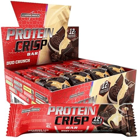 Integralmedica - Barra de Proteína Whey Protein Crisp Bar Duo Cru...