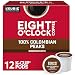 Keurig K Cups Eight O'clock Coffee, 100% Colombian, 72 count