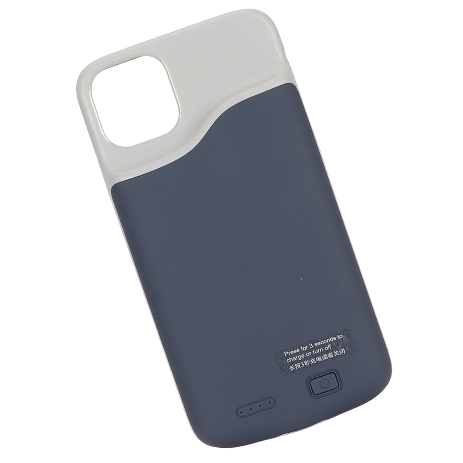 Custodia Batteria per Telefono IOS 11 Pro , Custodia di Ricarica Sottile da 6000mAh Batteria per Telefono IOS 11, Cover Protettiva di Ricarica Estesa da 6,5 ​​Pollici (Blu)