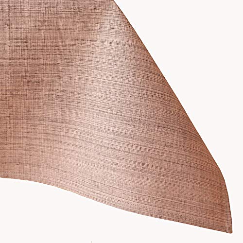 Raebel OHG Outdoor Table Linen Weatherproof for Outdoor and Indoor Use - Choice of Size and Colour (130 x 160 cm, Salmon