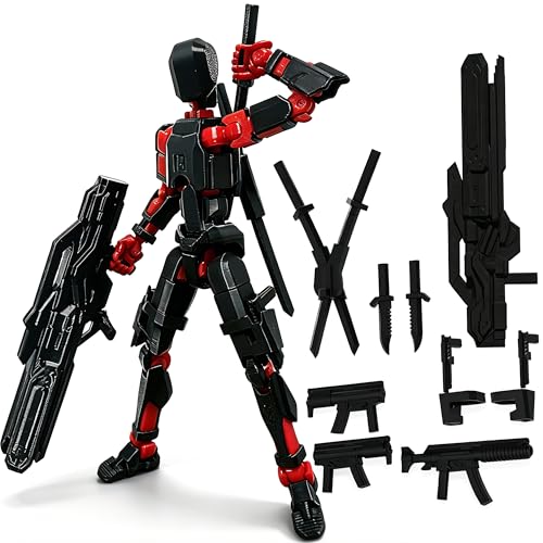Image of Titan 13 Action Figure, Multi-Jointed Dummy Robot 13 Action Figure Set