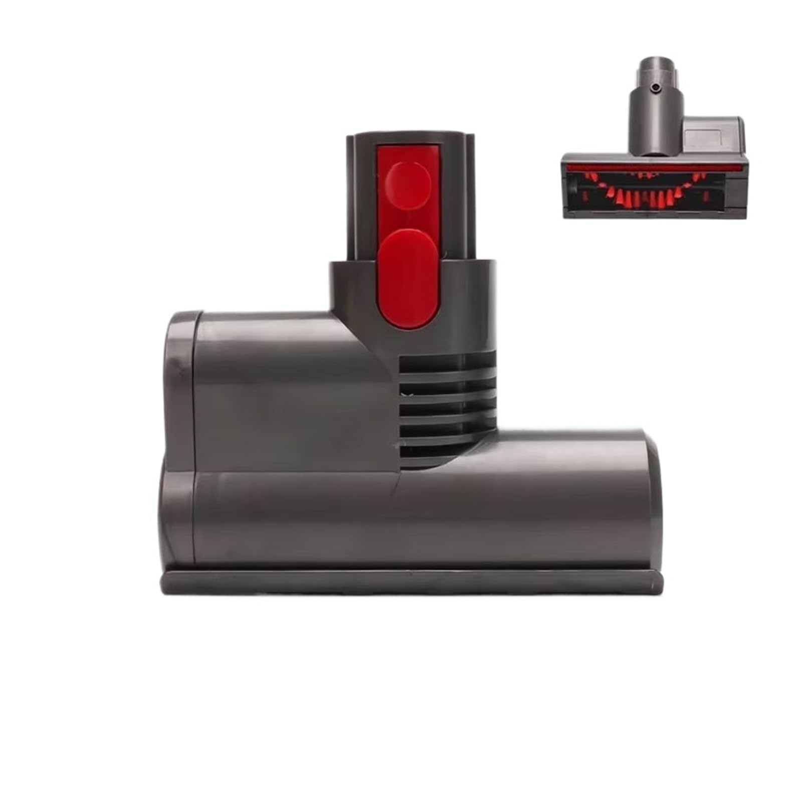 Miniaturowa głowica szczotkowa do odkurzacza, głowica ssąca do usuwania odkurzacza zamienna, Kompatybilny z Dyson V7 V8 V10 V11 V15