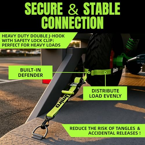 UMIRO 12,000lb Breaking Strength Straps