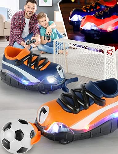 Niho Tech Remote Control Football car for Kids 3-7 rc Cars for Boys 8-12 Indoor Soccer Ball Match Sports Game Toy Gift for Age 5+