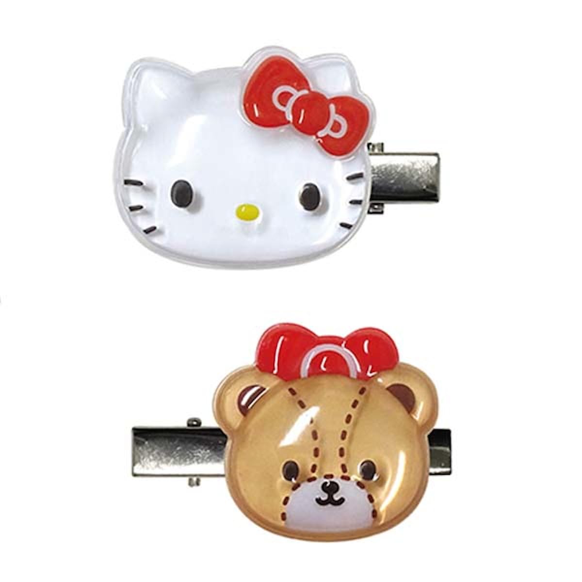 新品 トロピカルキティ ビッグ ヘアクリップ ぬいぐるみ ハローキティ