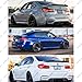 WheelX Real Carbon Fiber Rear Spoiler Compatible with 2012-2018 BMW F30 3 Series & 2014-2019 F80 M3 Sedan 4-Door, PSM Style Duckbill, Trunk Exterior High Kick Tail Deck Lid Wing Lip Splitter