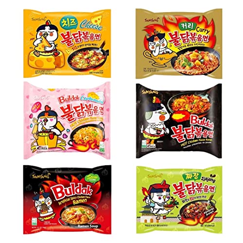 Samyang - Ramen Coreano instantáneo Buldak de...