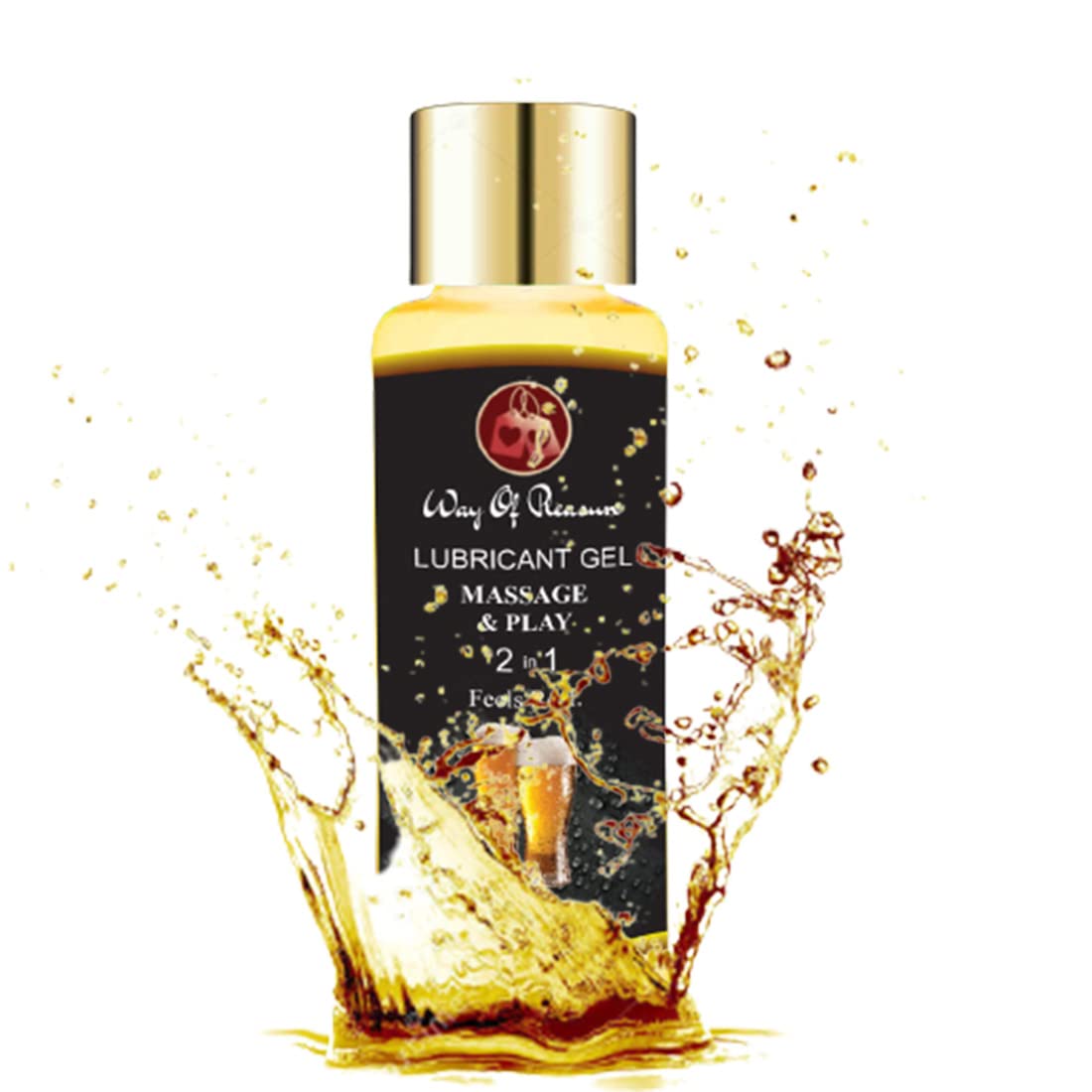 Lube Flavoured Lubricant Gel - 50ml | Water based lube | Pack of 3 (Beer, Pack of 3)-picture-26