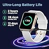 Motorola Moto Watch 70 - Health and Fitness Smartwatch for Every Day Wear, Advanced Health Features, Up to 10 Days Battery Life - Compatible with Android and iOS - Rose Gold #2