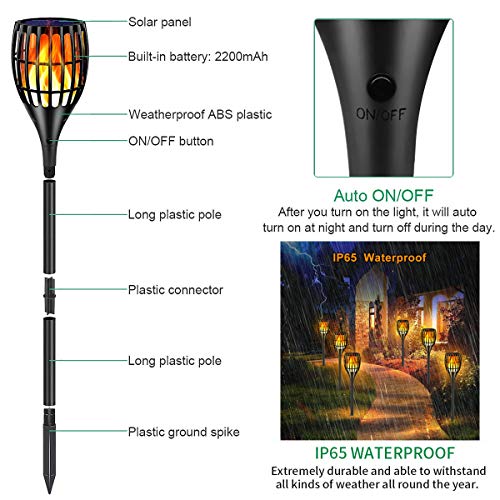 Ollivage Solar Lights Outdoor, 43