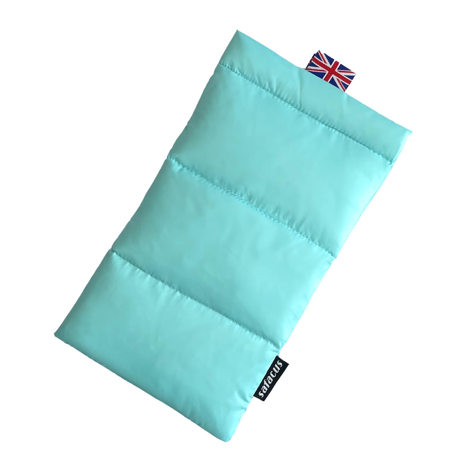 Thermo-Handyschutzhülle für Camping, Wandern, verhindert Einfrieren, verlängert die Akkulaufzeit, warme Outdoor-Schutzhülle für iPhone, Samsung Galaxy, Babyblau