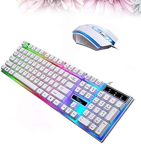 Teclado Gaming Feiyx con Conectividad USB y Retroiluminación miniatura 2