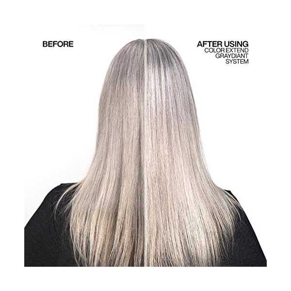 Redken Color Extend Graydiant Shampoo | For Gray & Silver Hair | Tones & Strengthens Hair | With Citric Acid | 10.1 Fl Oz