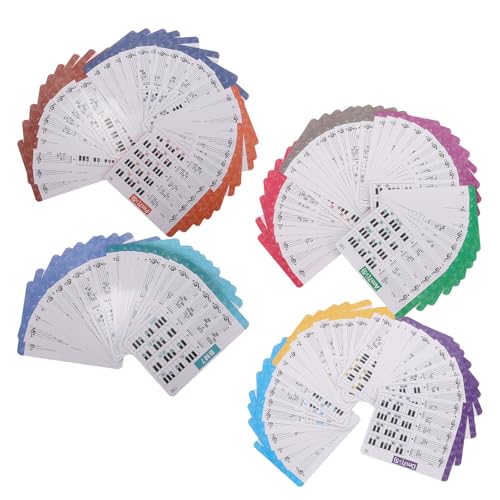 Cartes accords de piano Hohopeti pour mémoriser le jeu de fiches essentiel débutant