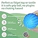 ROHSCE Sensory Balls for Baby Sensory Baby Toys 6 to 12 Months for Toddlers 1-3, Bright Color Textured Multi Soft Ball Gift Sets, Montessori Toys for Babies 6-12 Months Infant Toys (6 Pack)
