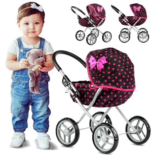 Passeggino per bambole Kinderplay, Passeggino giocattolo - Passeggino per carrozzina