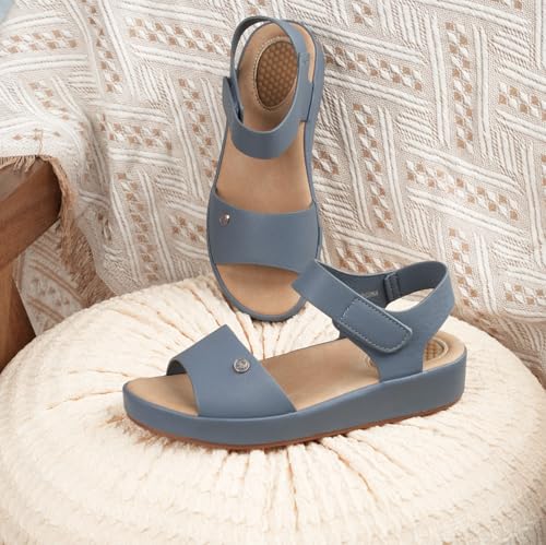 Image of ORTOREX Women Massage Sandals Comfortable Walking Sandals with Adjustable Straps