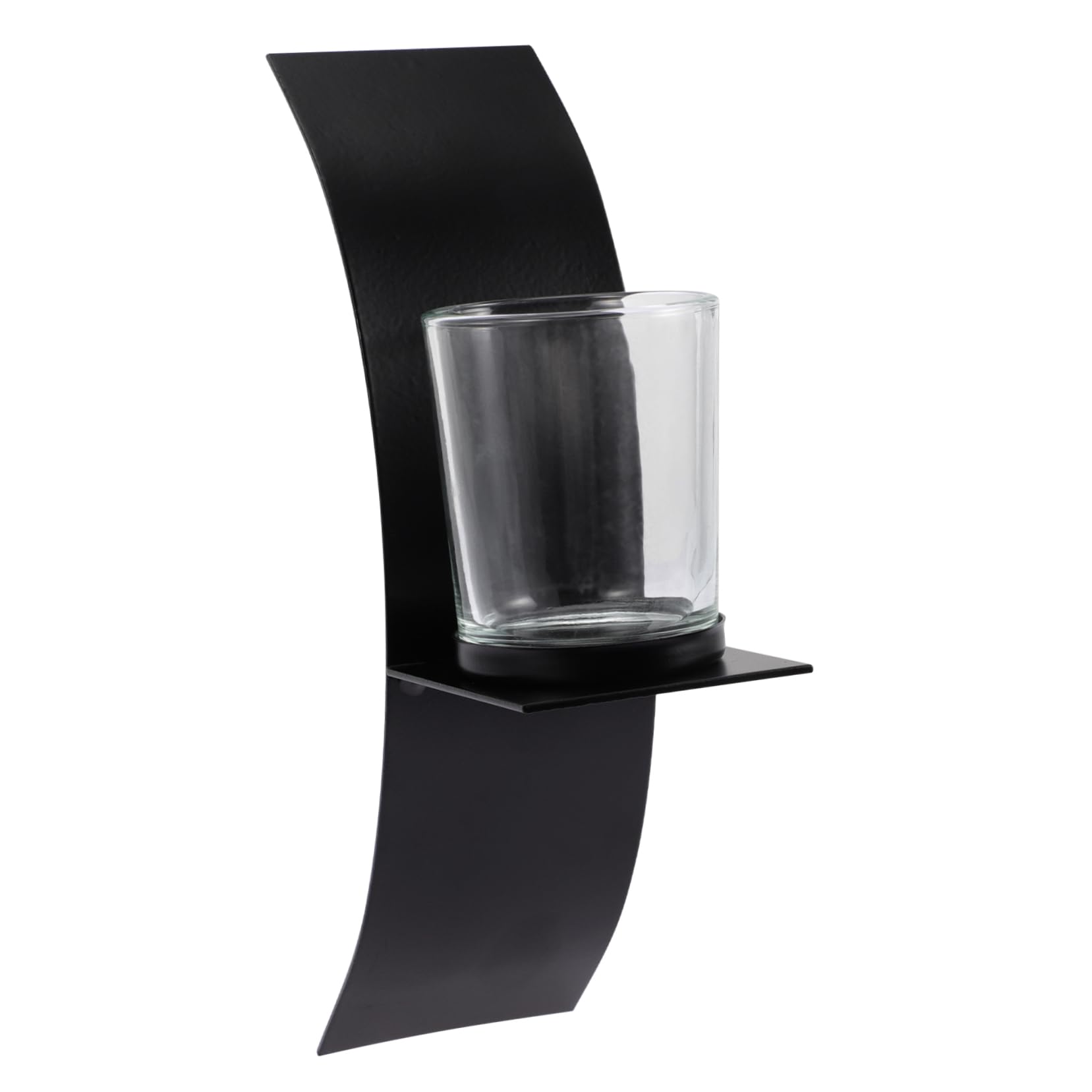 HOODANCOS Wrought Wall Candle Holder Elegant Sconce for Living Room and Dining Room Decor Retro-Style Candle Holder for Housewarming and Special Events