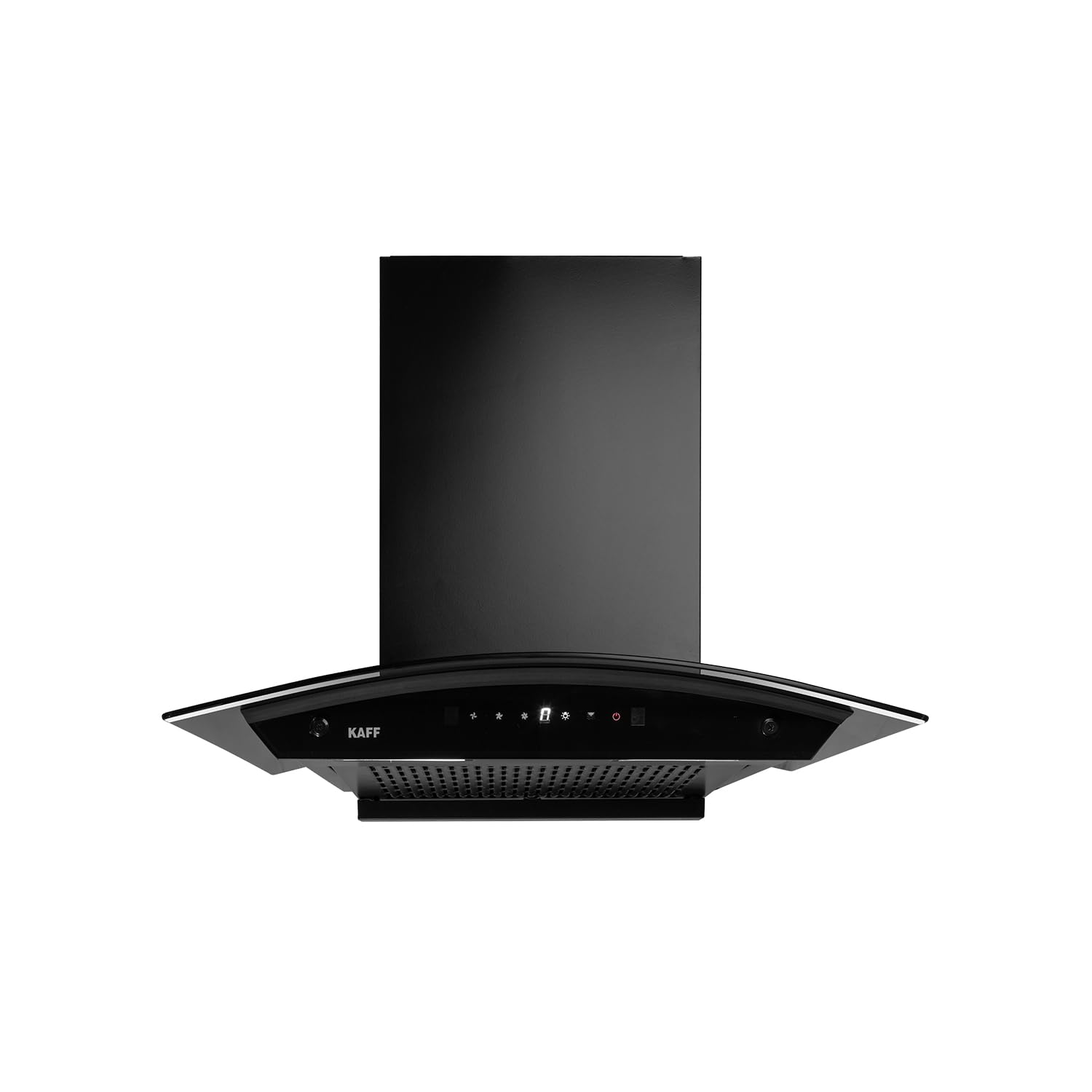 KAFF NORA DHC 90 Filter-less Auto Clean Curved Glass Kitchen Chimney 90 CM with 1150 m3/hr Suction Capacity, Soft Touch Control, Energy Saving Lights (Black)-image-13