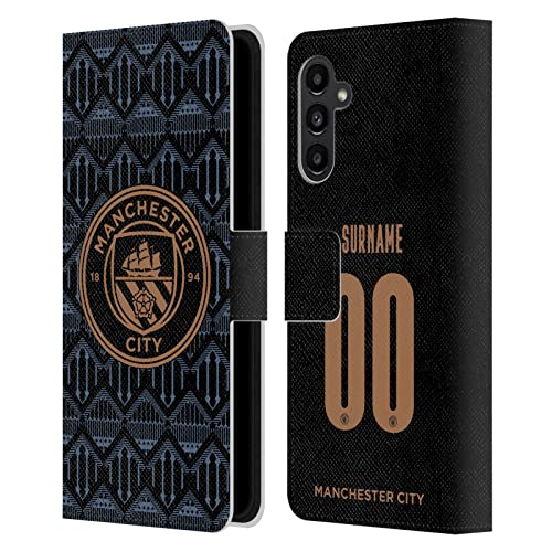 Coque portefeuille Samsung A13 5G Man City personnalisée idéale pour les jours de match