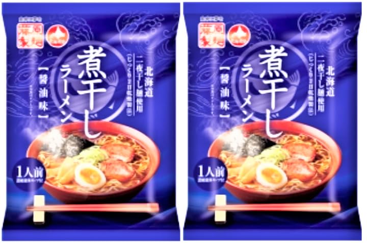 藤原製麺 煮干しラーメン 袋麺 インスタント 乾麺 醤油 ラーメン しょうゆ スープ付 にぼし 麺類 魚介類 水産加工品 乾物