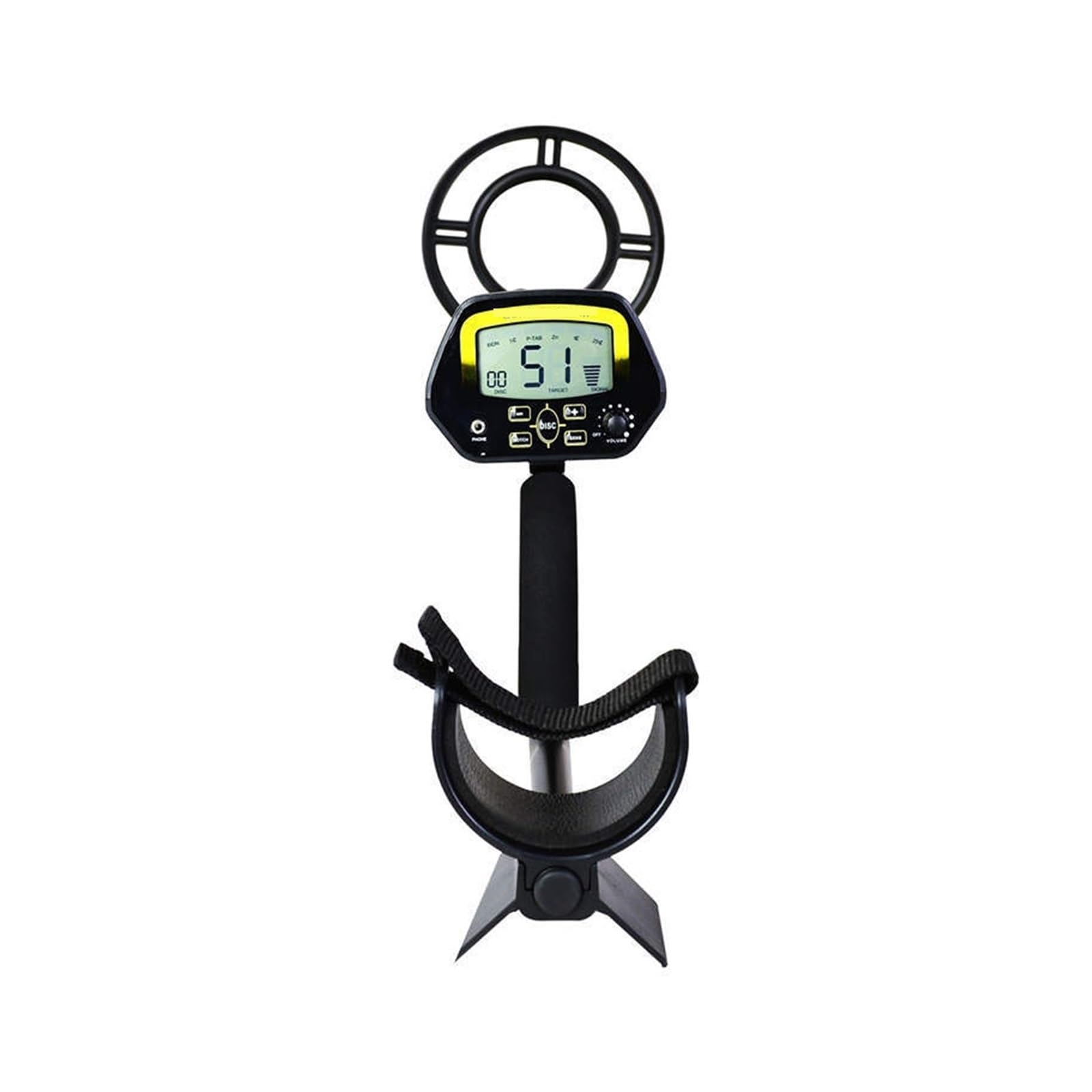 Detector de Oro subterráneo, Adjustable Underground Metal Detector Portable Gold Treasure Hunter Finder,para la búsqueda de Tesoros subterráneos