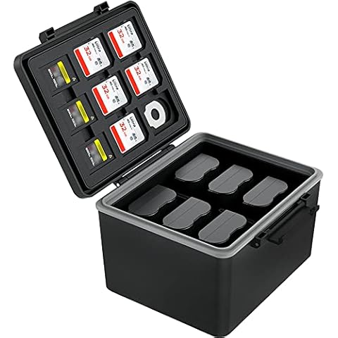 JJC Étui 2 en 1 pour batterie et carte mémoire Cover