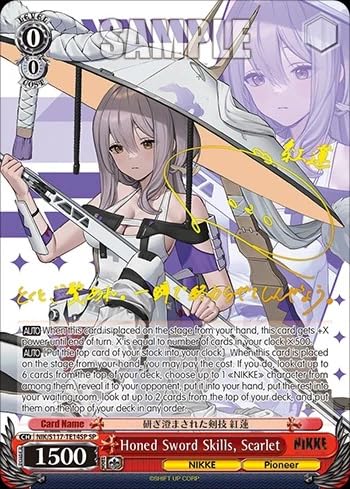 Amazon.com: Weiss Schwarz TCG: Goddess of Victory - Nikke Trial