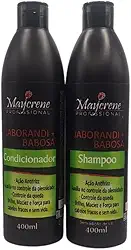 Kit Capilar Maycrene Jaborandi + Babosa Ação Antifrizz e Controle da Oleosidade Shampoo Condicionador