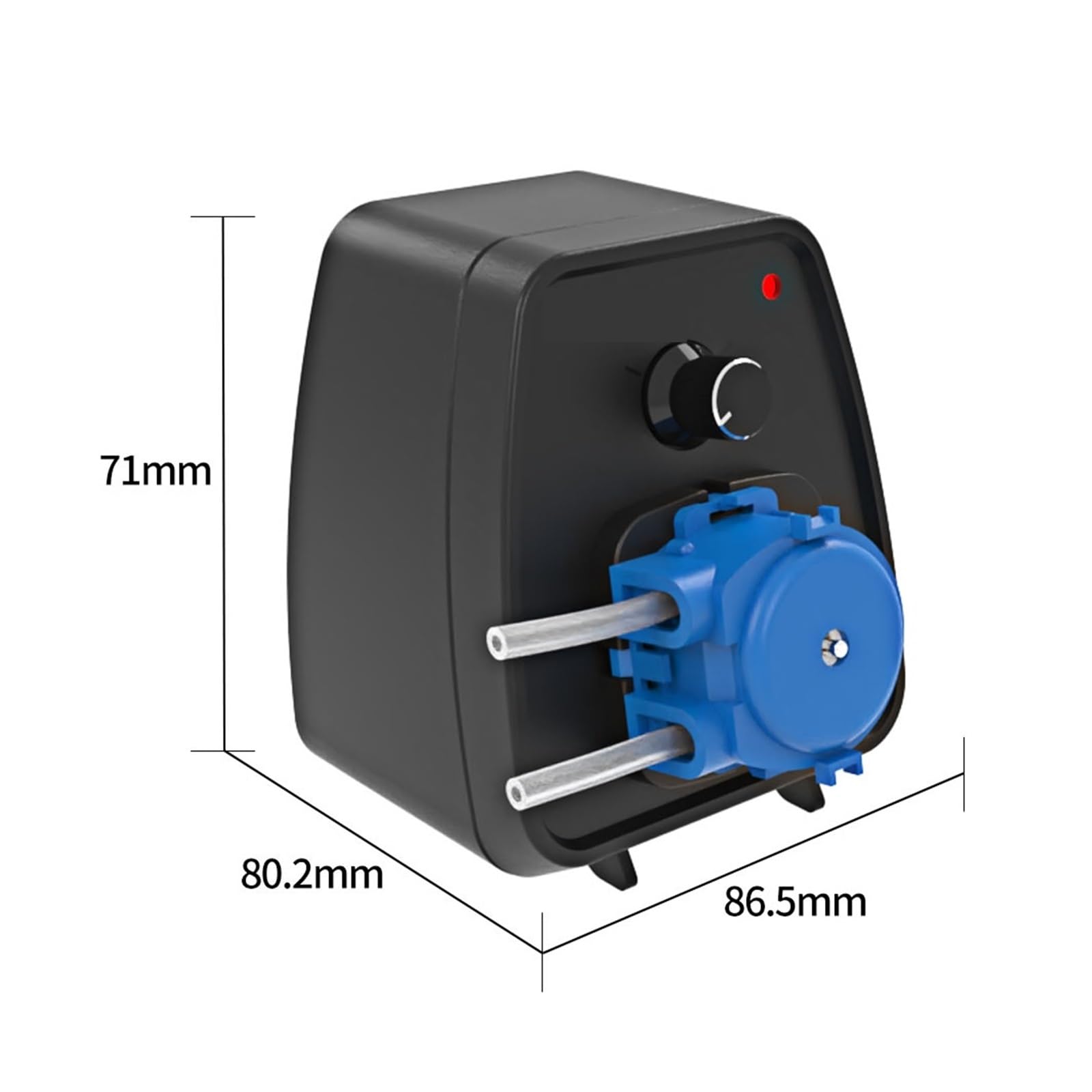 Máquina de Llenado, 19~65ml/min KCP-X Super Mini bomba peristáltica 24V DC Motor bomba dosificadora de flujo ajustable bomba autocebante for laboratorio(KCP-X S10B 1pcs)