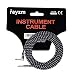Rayzm Cable de la Guitarra - 5m Silencioso Guitarra/Bajo y Acordes, 1/4"...