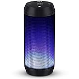 ♪ Modo de reproducción multifunción: puede insertar una tarjeta TF o un controlador USB de 32 GB para escuchar la lista de sus pistas favoritas en cualquier momento y en cualquier lugar. Interfaz AUX estándar de 3.5 mm para escuchar sus canciones desde MP3 / MP4; El micrófon