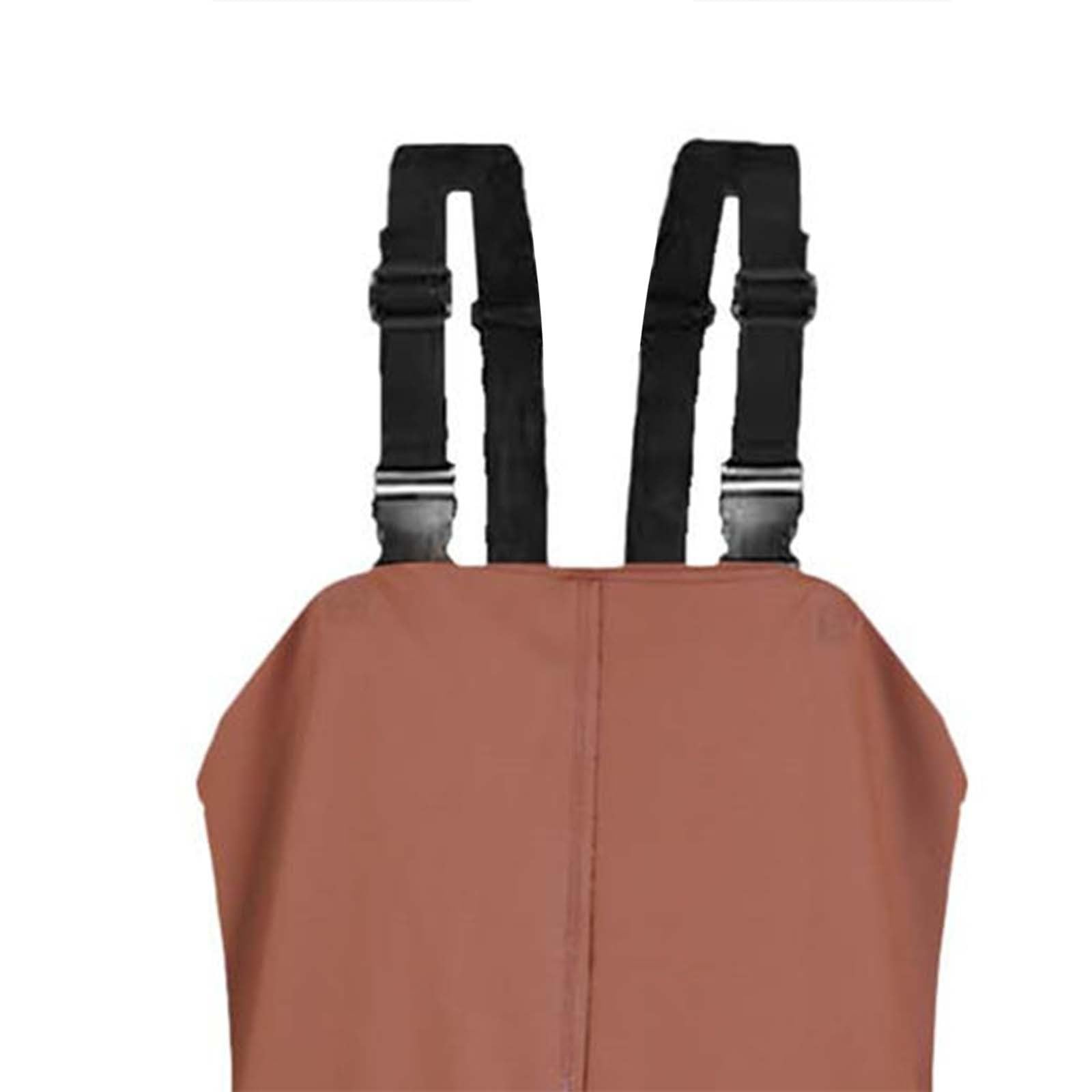 Wathose für Herren und Damen, Jagd-Brusthose mit Stiefeln, wasserdicht, atmungsaktiv, Wathose, leicht, Jagd-Wathose zum Waten, Fliegenfischen, Jagd, Schlammarbeit, rosa 1, 43 EU
