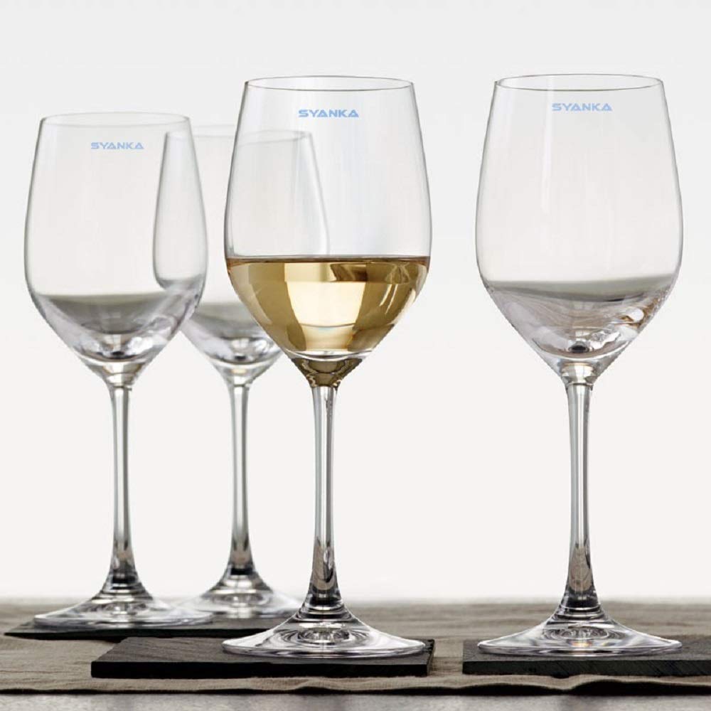 SYANKA Italian Wine Glasses - Set of 6 -1
