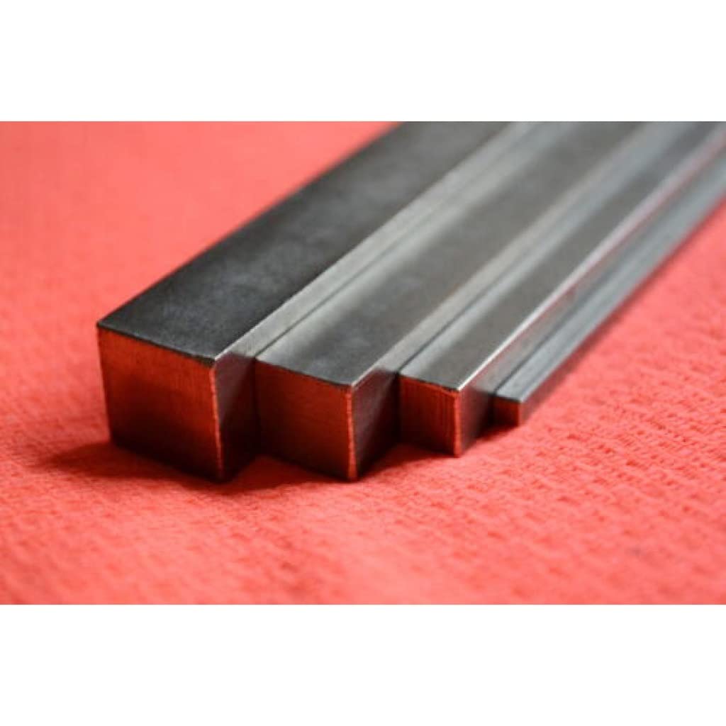 MOZTO 304 Acciaio Inox Barra Quadrata Asta 100mm 10mm x 10mm