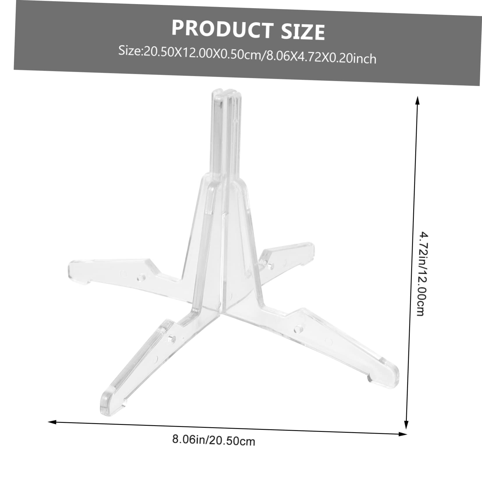 Kisangel 1Pc Detachable Clarinet Holder Stand Portable Four Legged Flute Stand Durable Design for and Stability present for Clarinet Players and Beginners