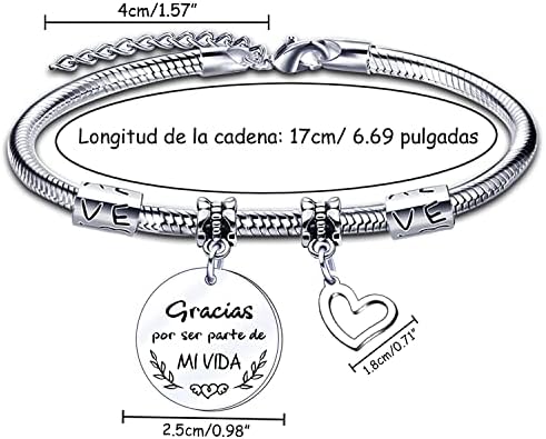 Pulsera ZYMGUO para Mejor Amiga 51hhiZTyLlL. AC SR38. SL1000