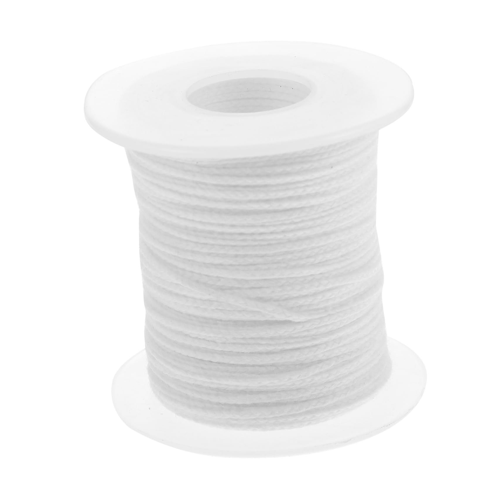 HAWILLOSCH 1Roll Feet Candle Wicks Spool Braided Wick for DIY Candle Making Works with Wick Tabs for Crafting and Home Projects