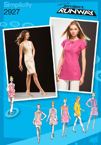 Patron La Simplicite Project Runway 2927 pour eviter les defauts d'ajustement tailles 12-20
